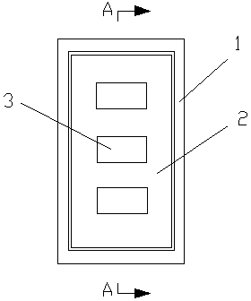 Anti-explosion door with movable window