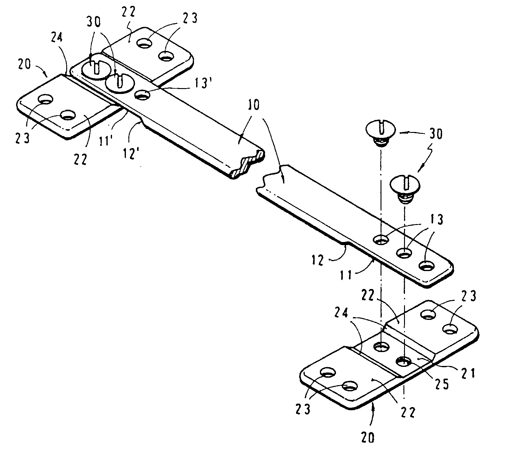 Apparatus for the correction of chest wall deformities such as pectus carinatum and method of using the same