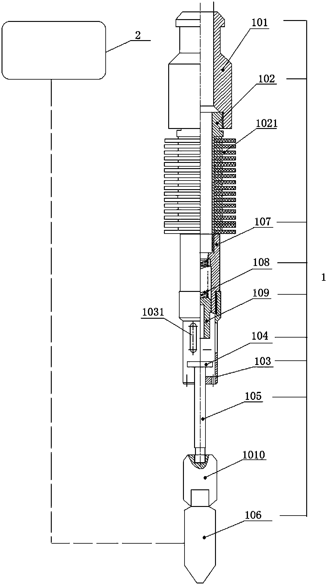 Self-reliance type plunger system