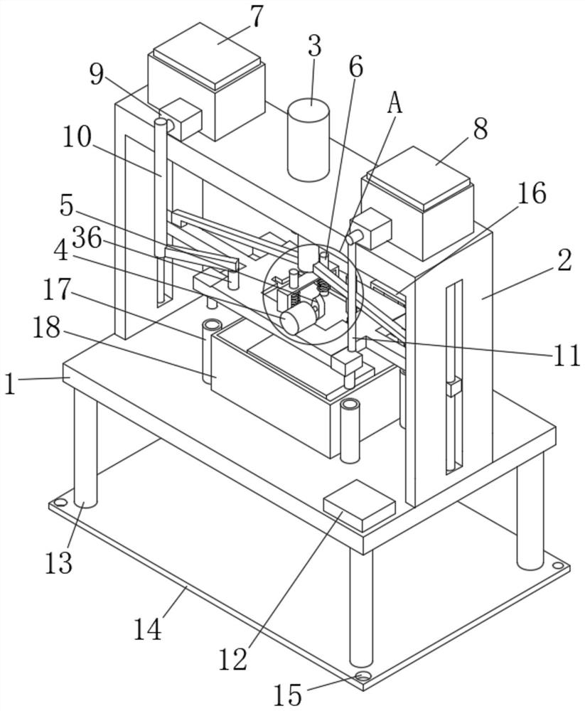 Packaging box with different-color mark and injection molding method and device thereof