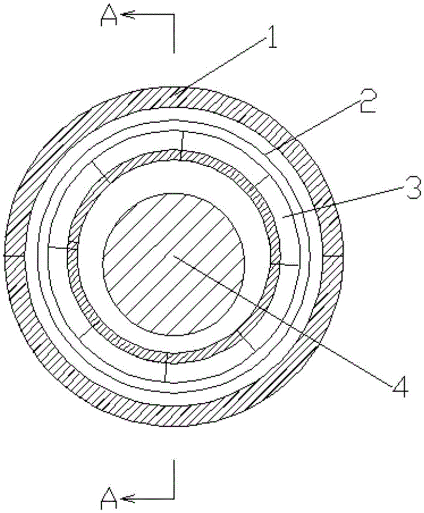 High pressure cylinder shaft seal device for power station steam turbine