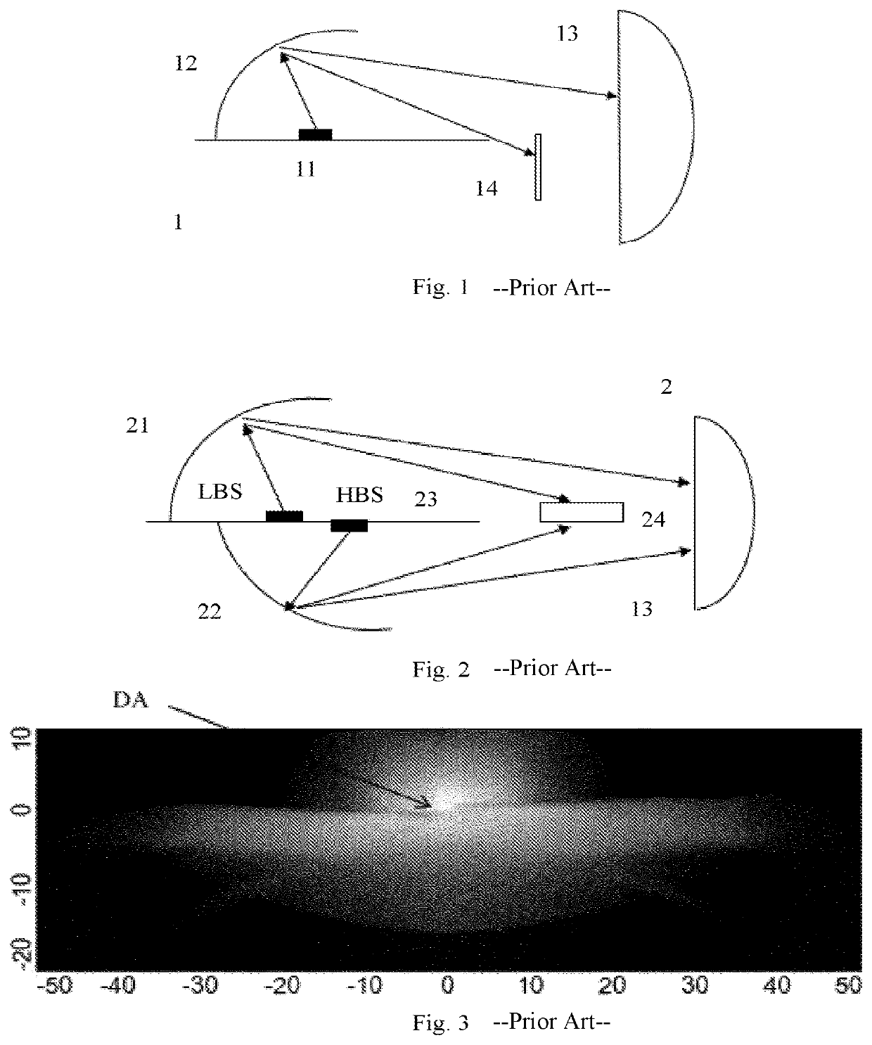 Headlight system for a vehicle