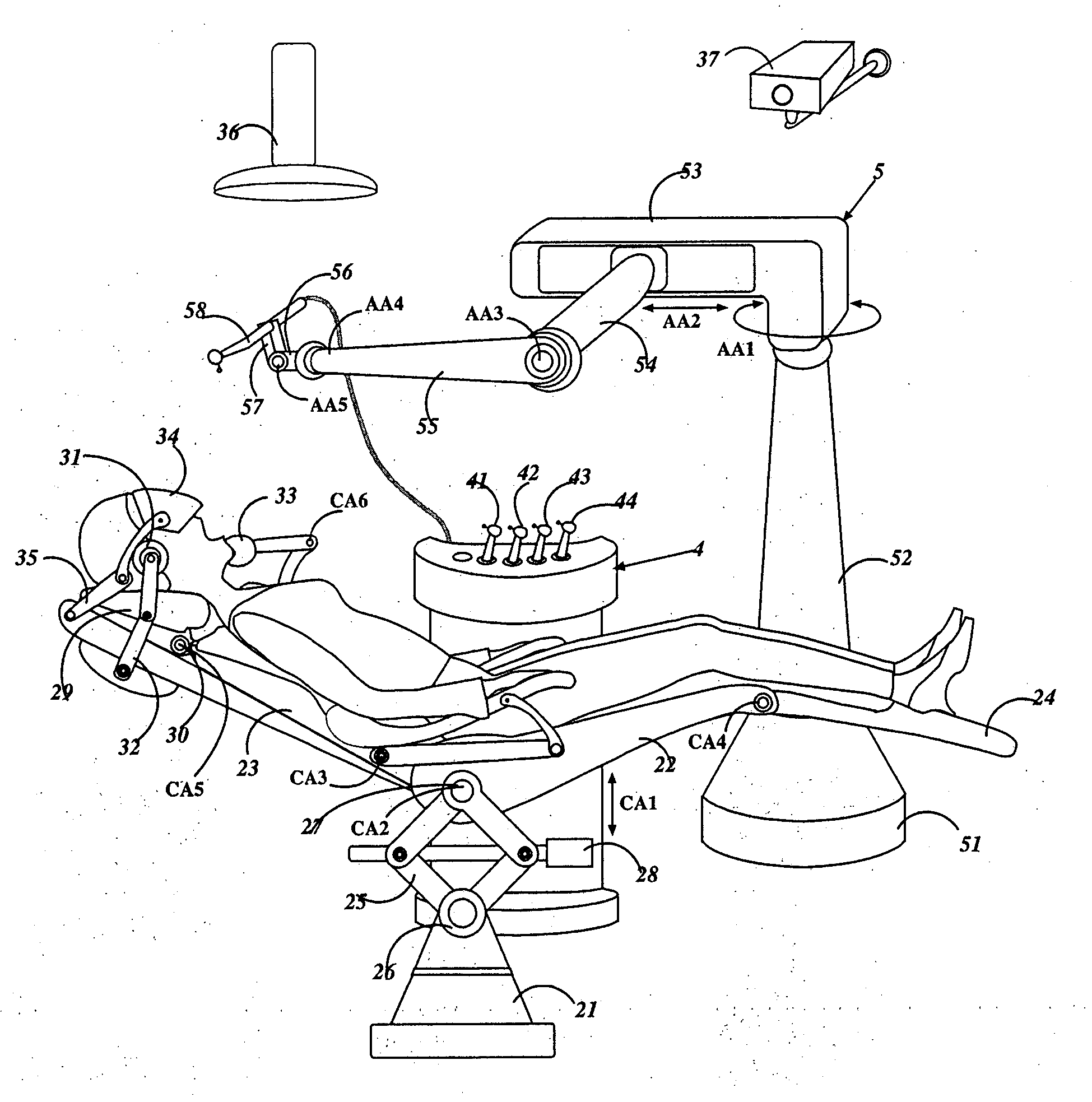 Computer-controlled dental treatment system and method