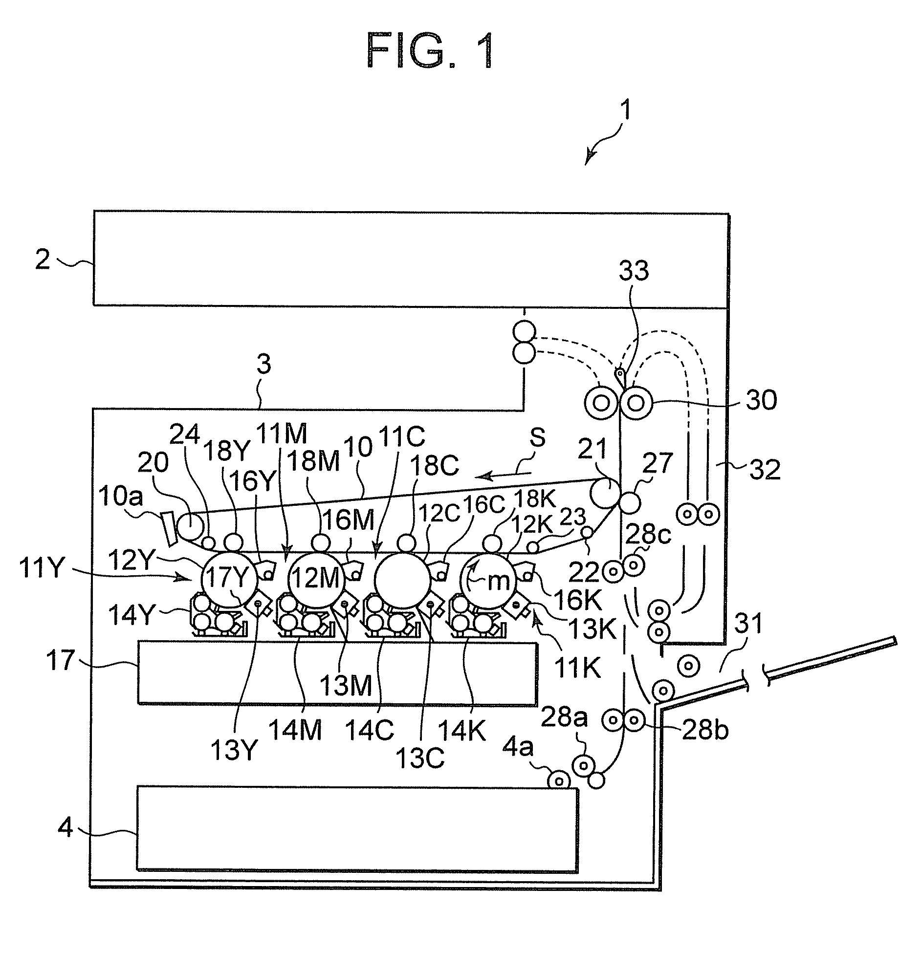 Cleaning method for transfer device of image forming apparatus