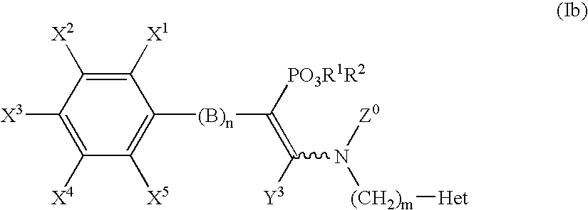 Alpha-substituted beta-aminoethyl phosphonate derivatives