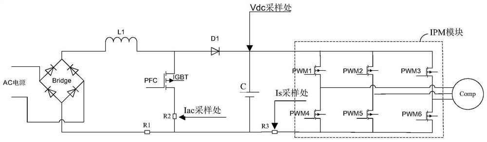 Control method, device and air conditioner for power-off protection of air conditioning system