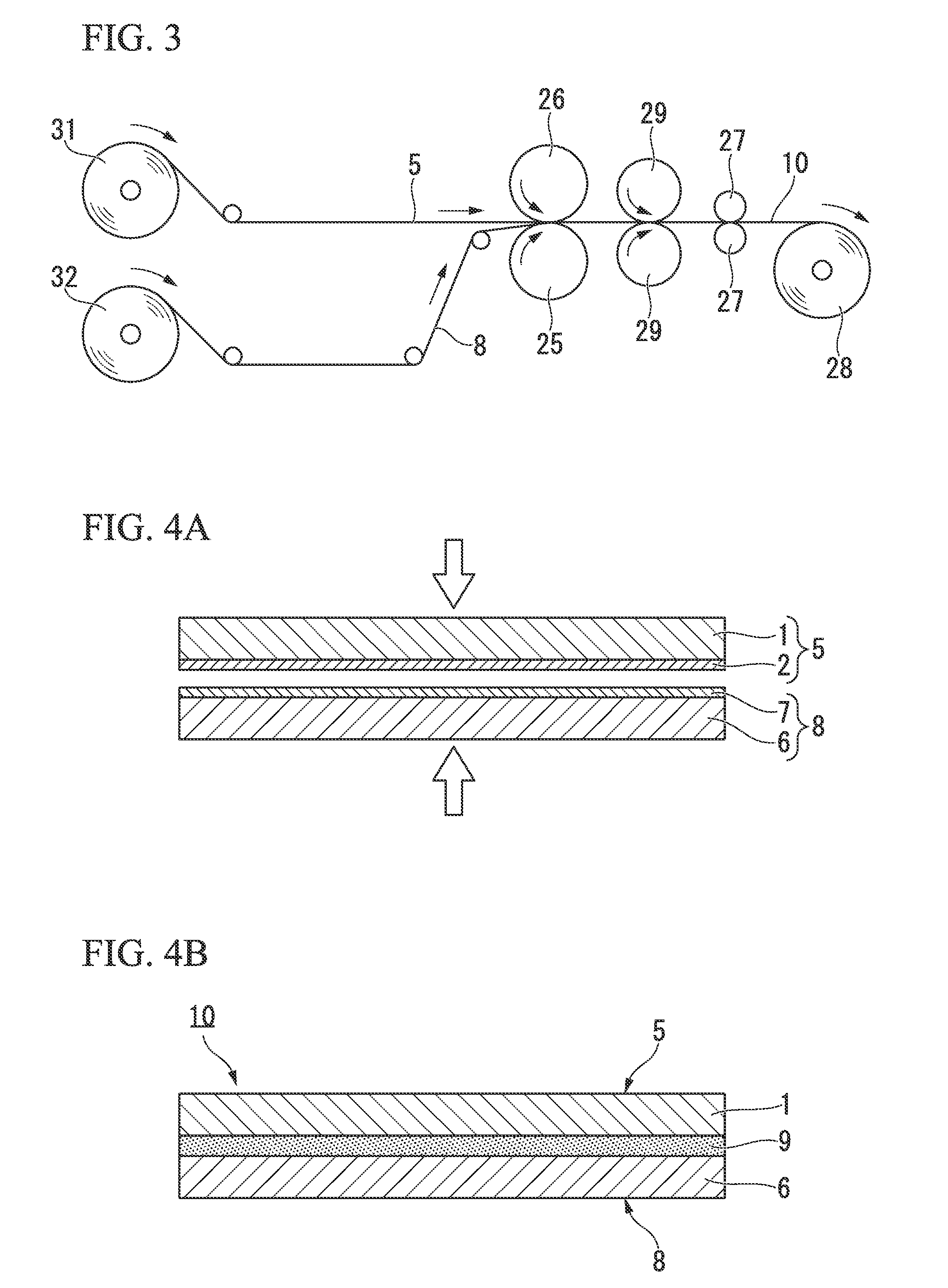 Laminate production method, laminate, and packaging container using same
