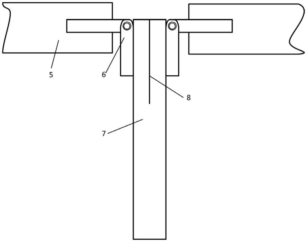 A kind of dynamic symmetric stretching device and experimental method of i-type crack sample