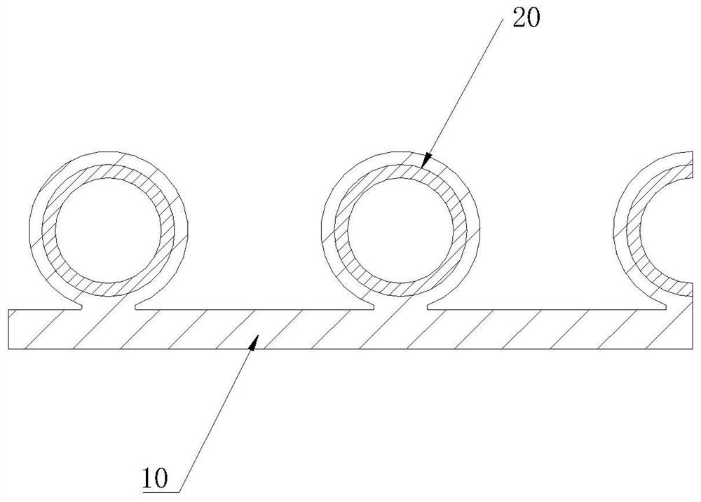 A compression-resistant winding pipe and its production device and process