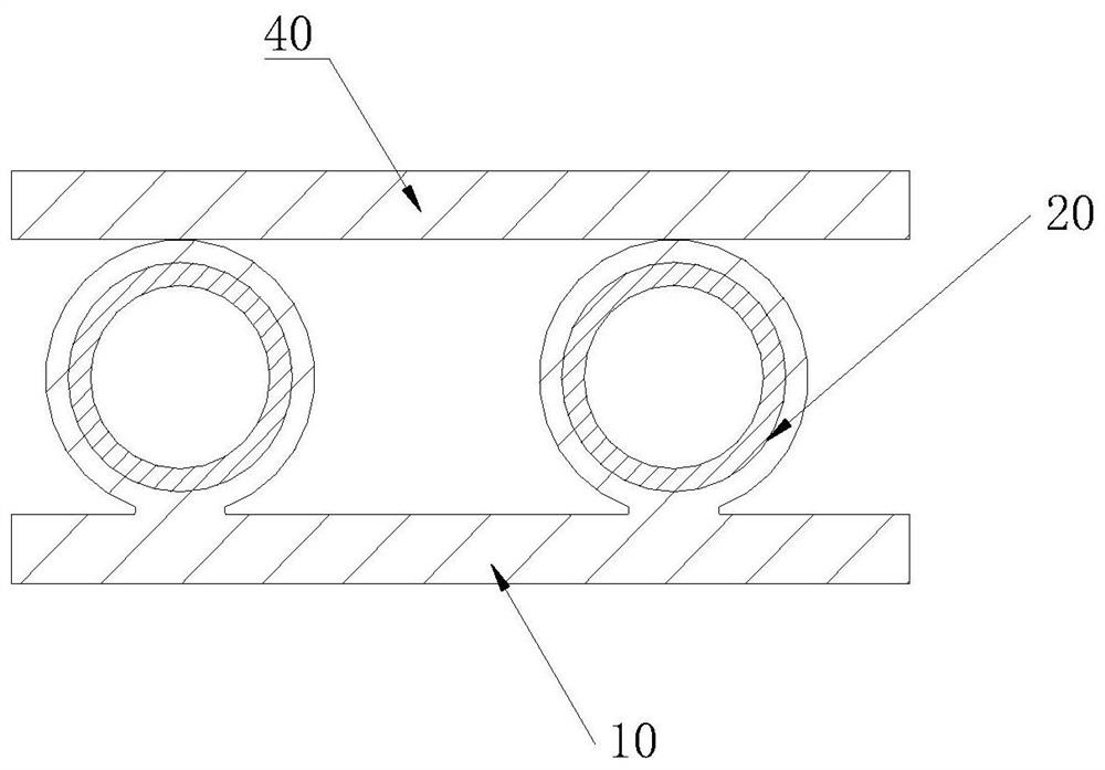 A compression-resistant winding pipe and its production device and process