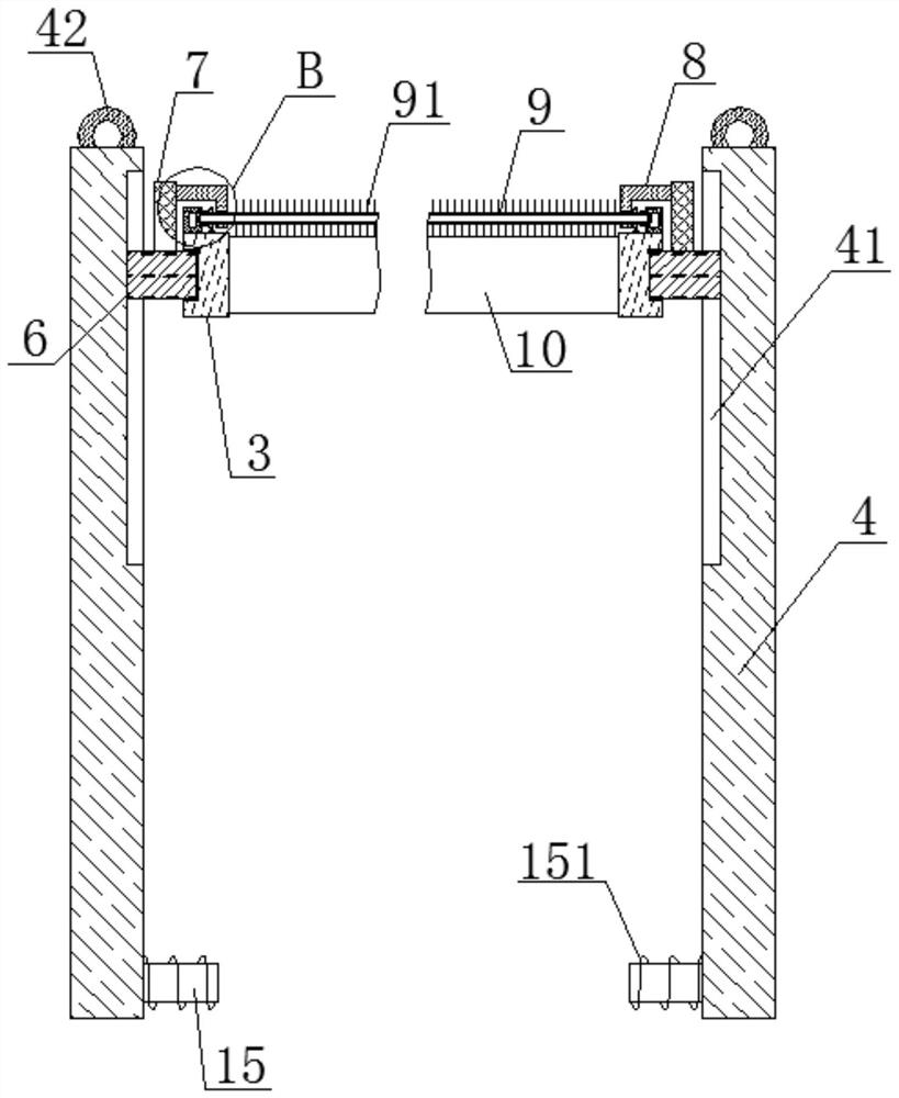 A solar panel cleaning device