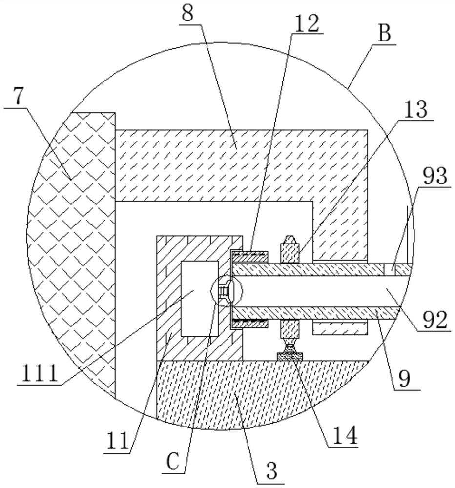 A solar panel cleaning device