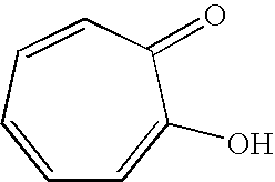 Synergistic mixtures of c6- to c12-alkanediols and tropolone (derivatives)