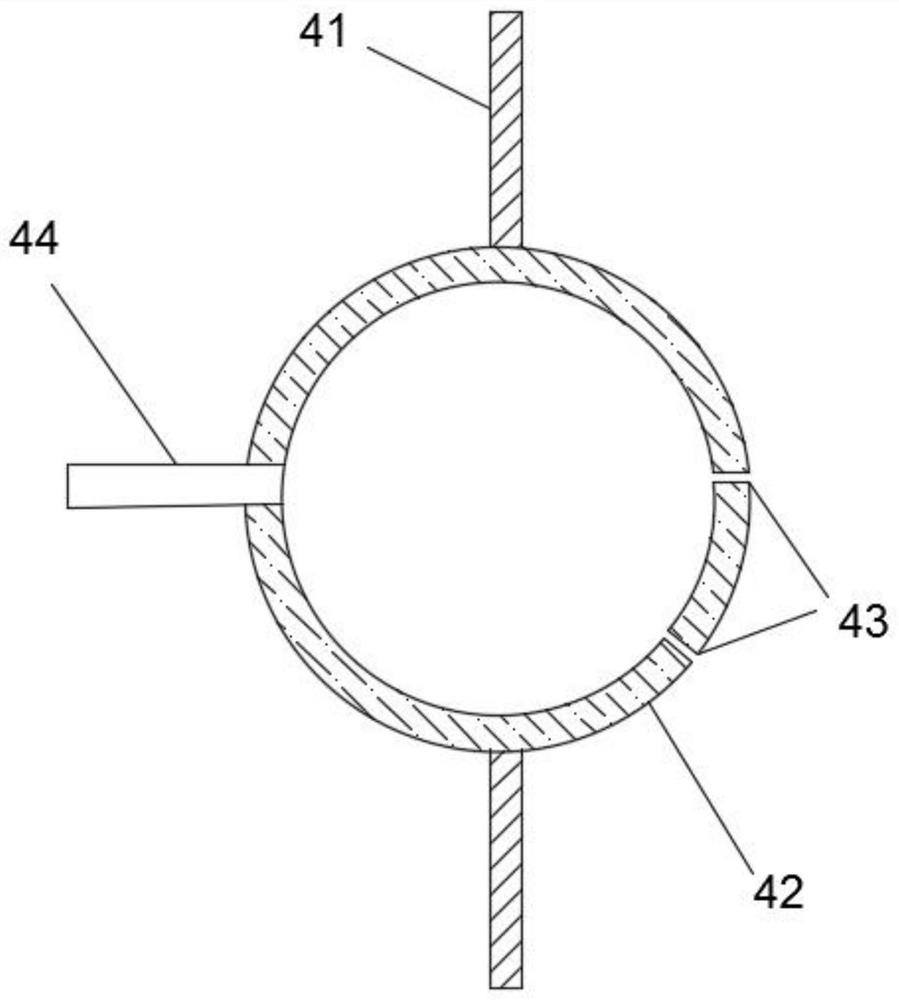 Single-layer well wall with grouting water stop connecting piece and construction method thereof