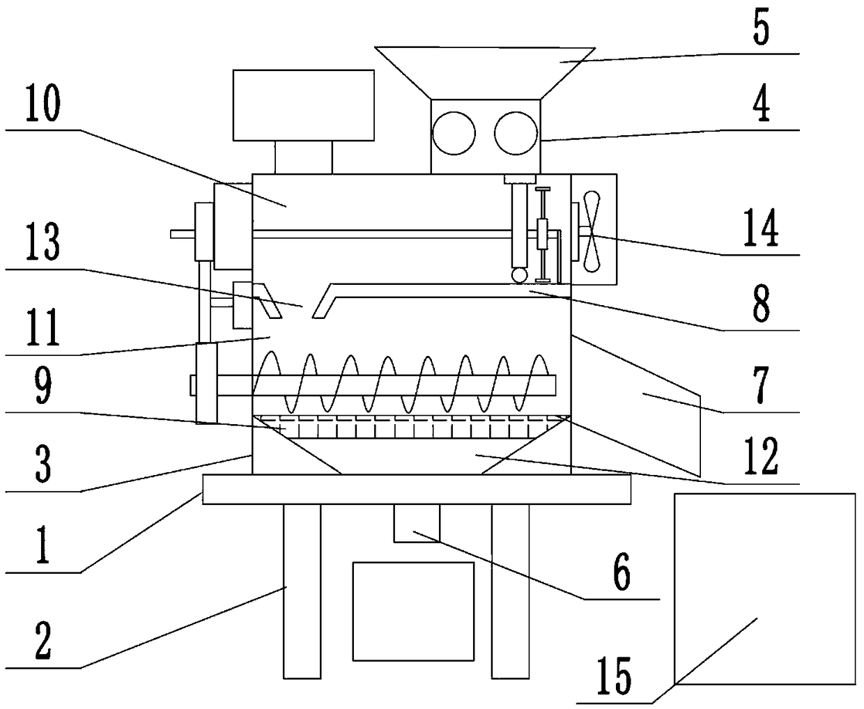 Energy-saving rice processing equipment