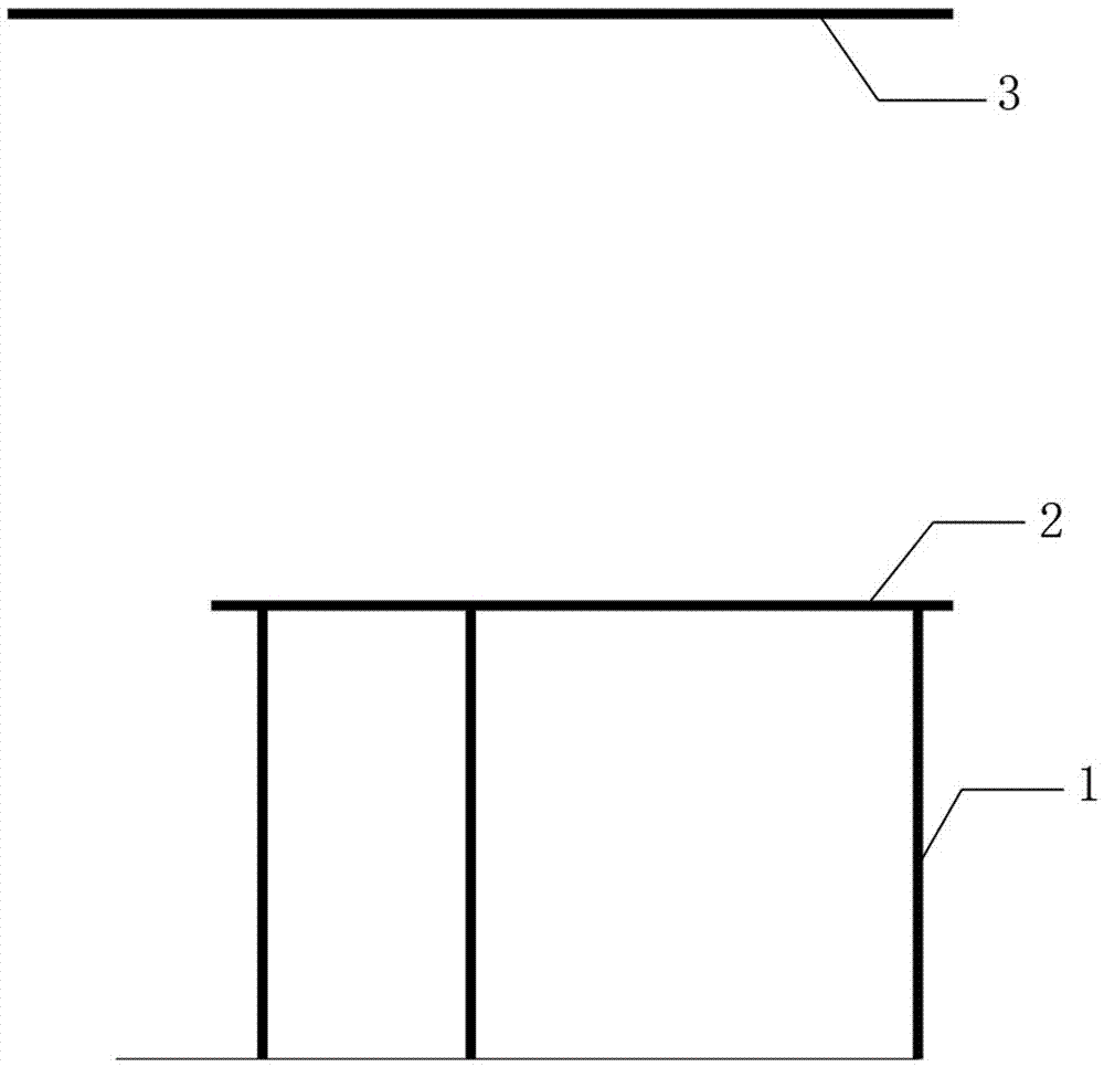 Large spherical screen mounting system and construction method thereof