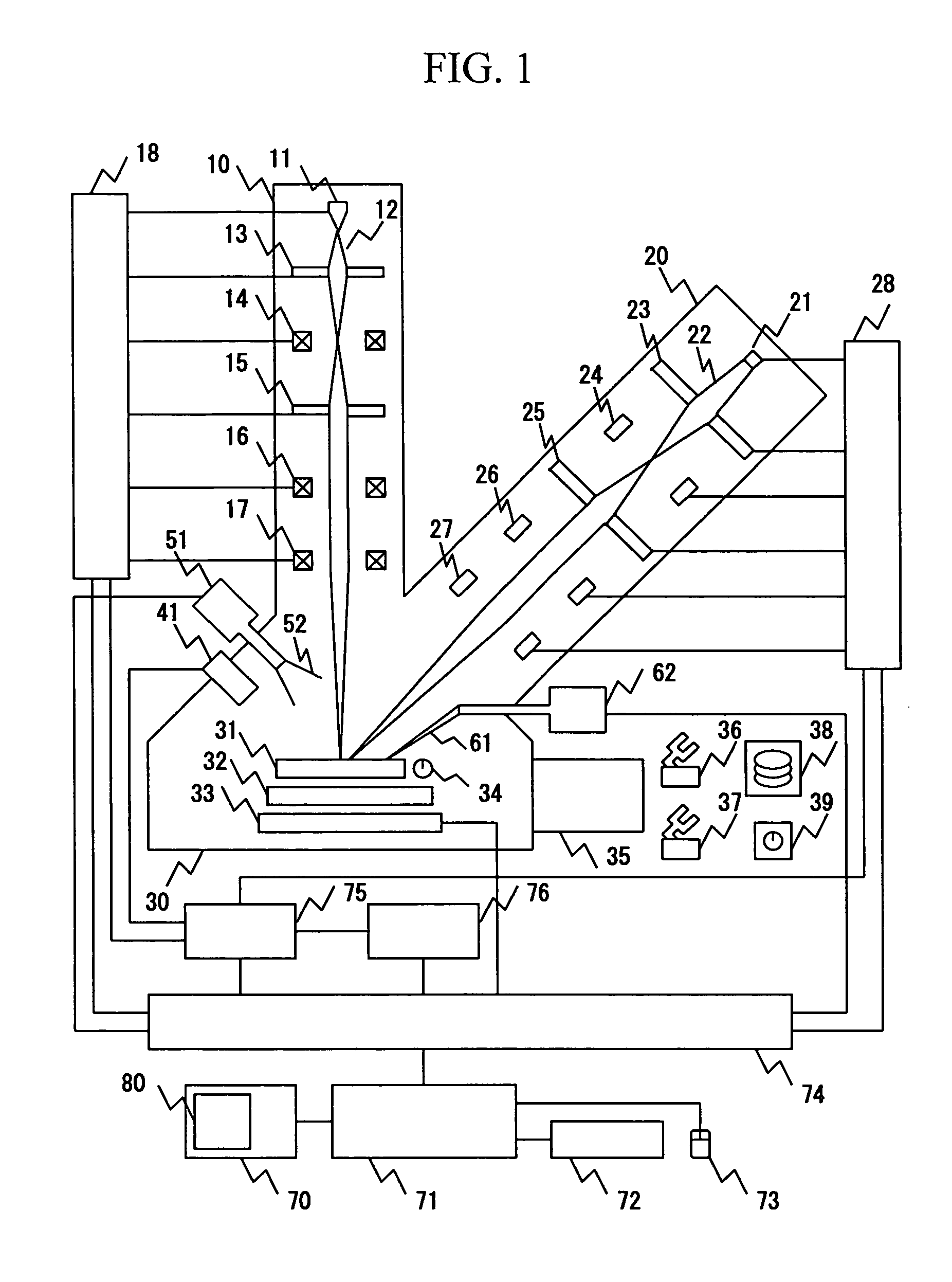 Charged particle beam system, semiconductor inspection system, and method of machining sample