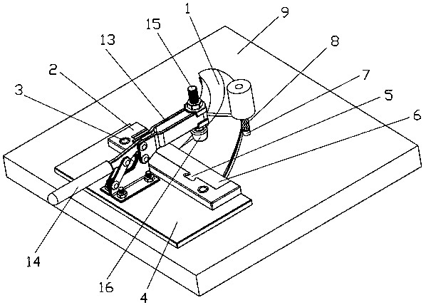 A surfboard fish fin trimming pattern