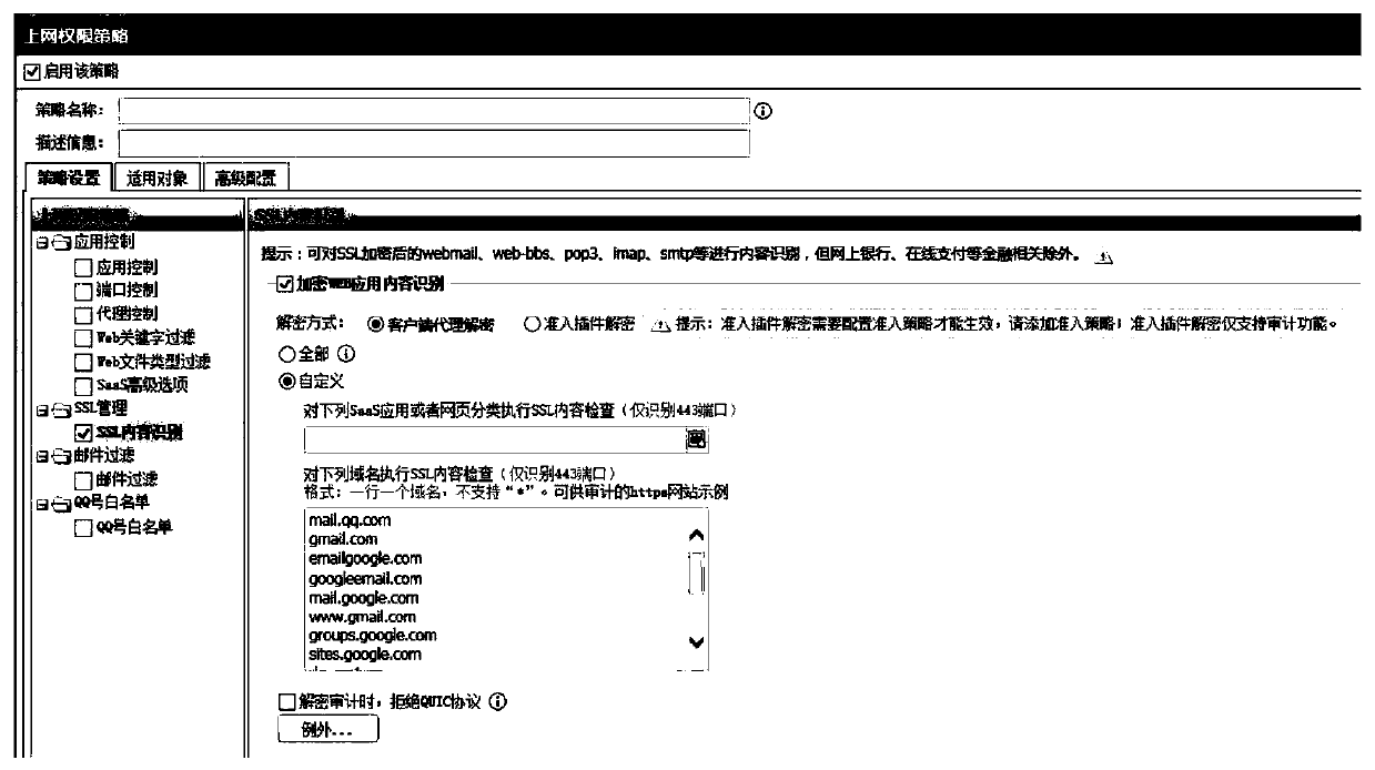Website access supervision method, secure socket layer proxy device, terminal and system