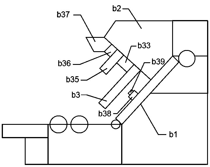 An inspection device for a cloth inspection machine