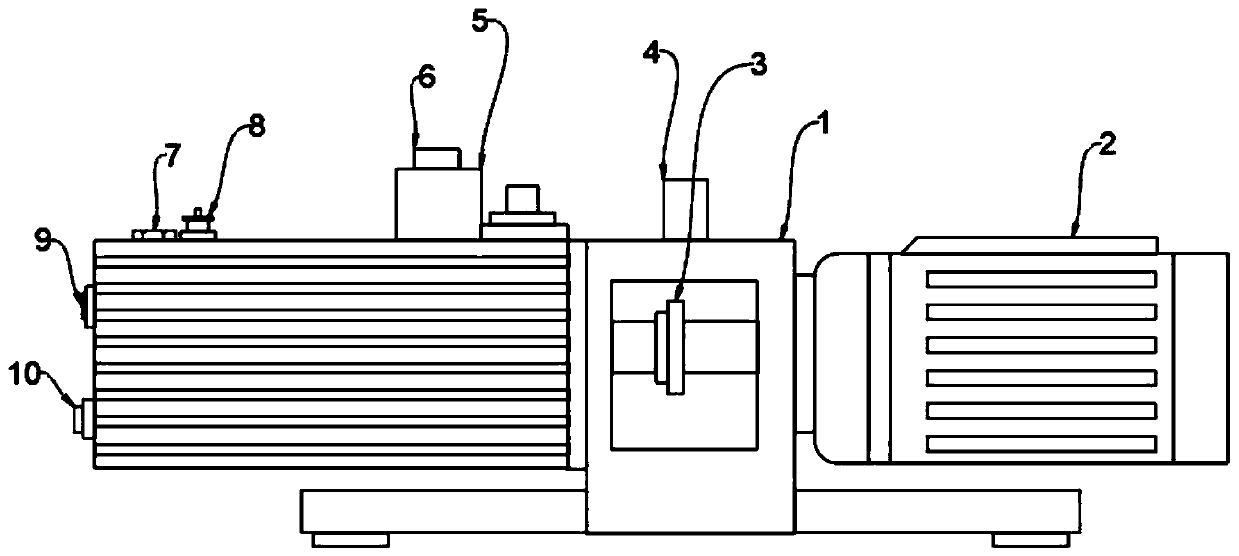 Vacuum pump for vacuum beam welding machine