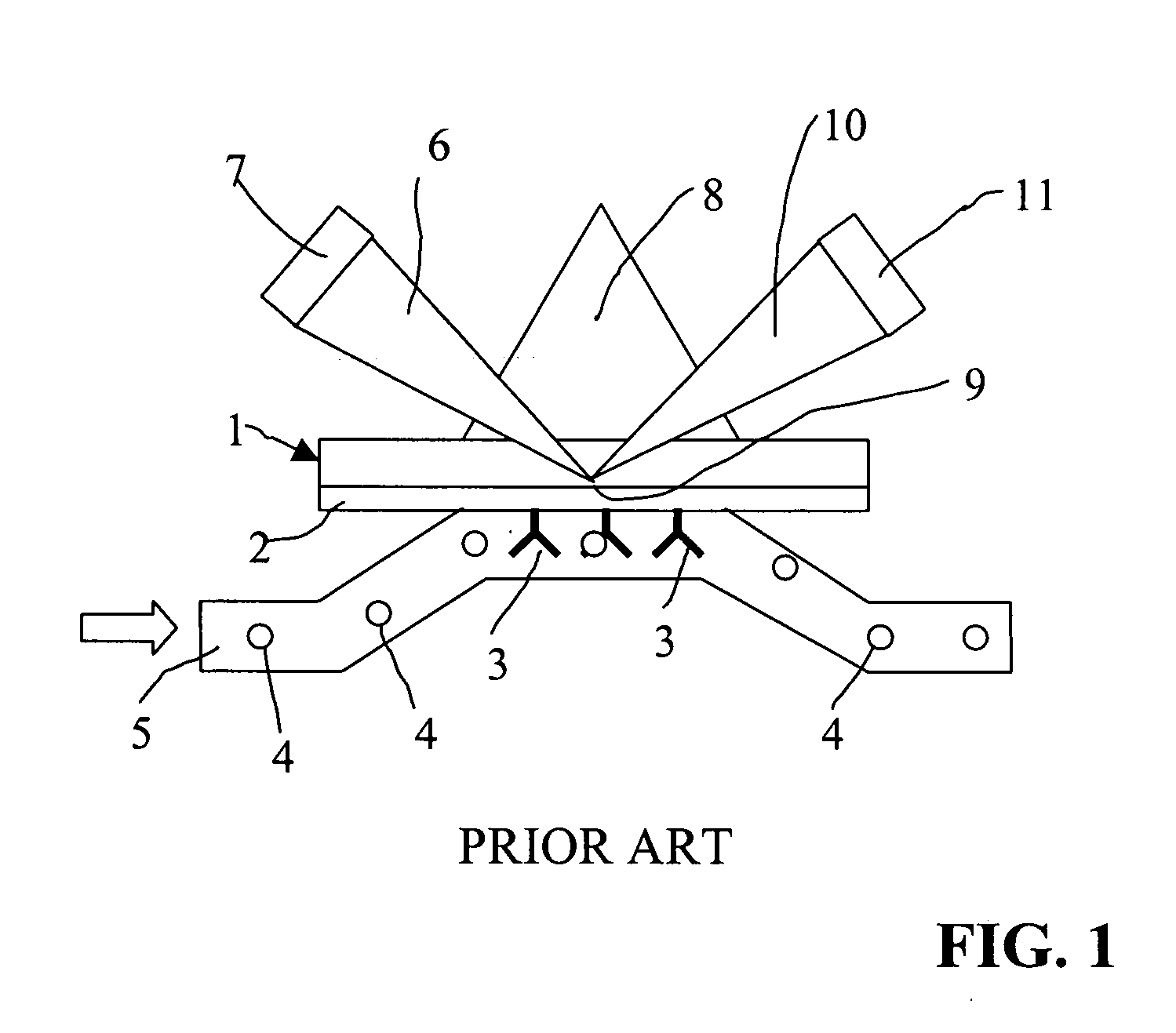 Method for detecting molecular surface interactions