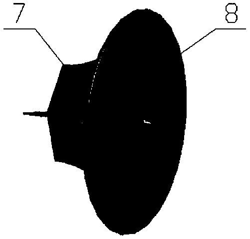 A Catalytic Converter for Engines with a Novel Expansion Tube Flow Guide and Sepiolite Support