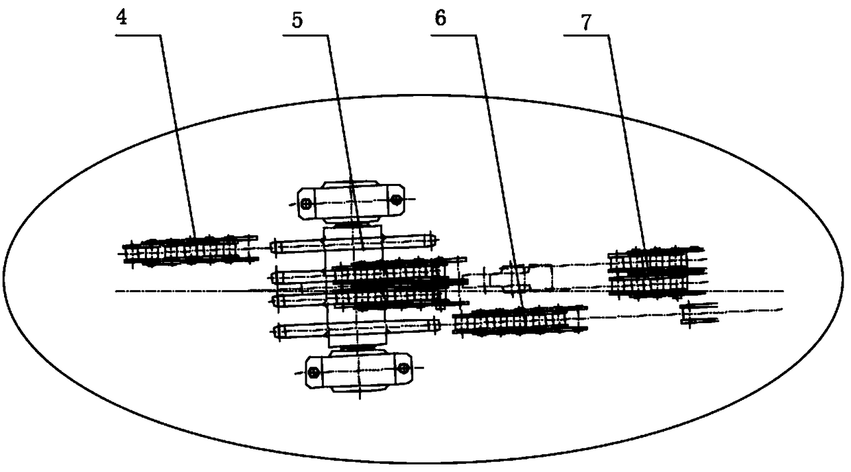 Electromagnetic chuck lifting mechanism for section steel stacker crane and control method thereof