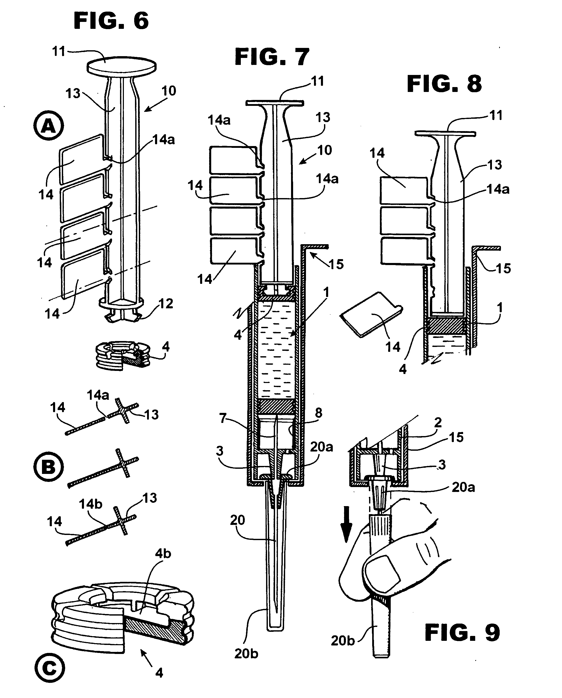 Unit to administer injectable medication manually or automatically