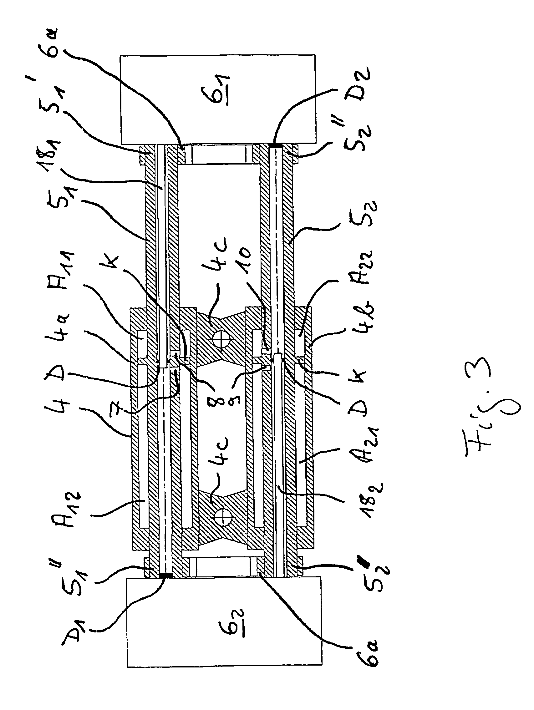 Dual-circuit steer-by-wire steering system comprising a common cradle