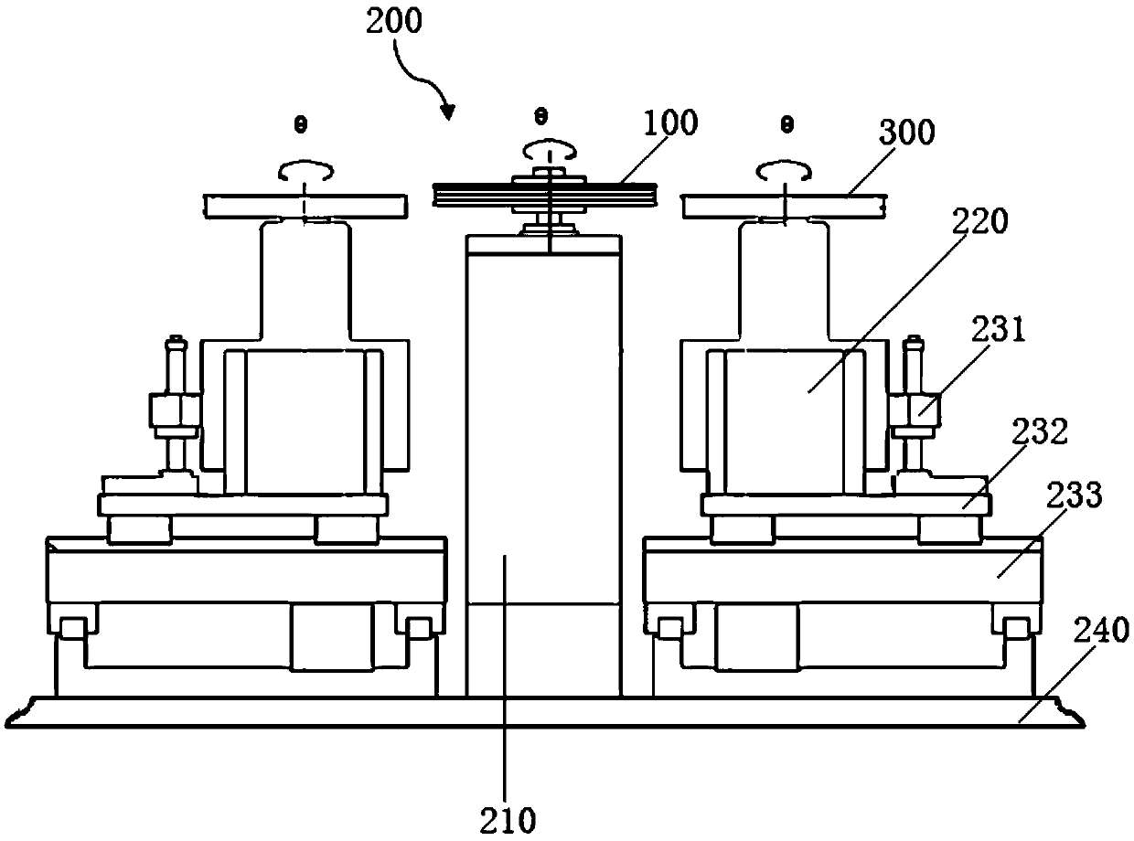 Chamfering grinding wheel, chamfering grinding device and grinding method
