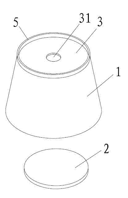 Disposable meal bowl capable of being heated by induction cooker conveniently