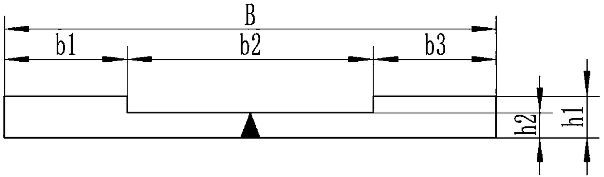 Rolling method for preventing transverse variable-thickness plate strips from generating defects