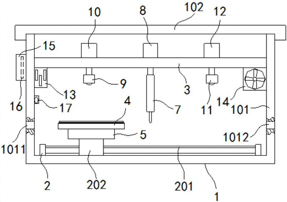 Full-automatic display screen detection device