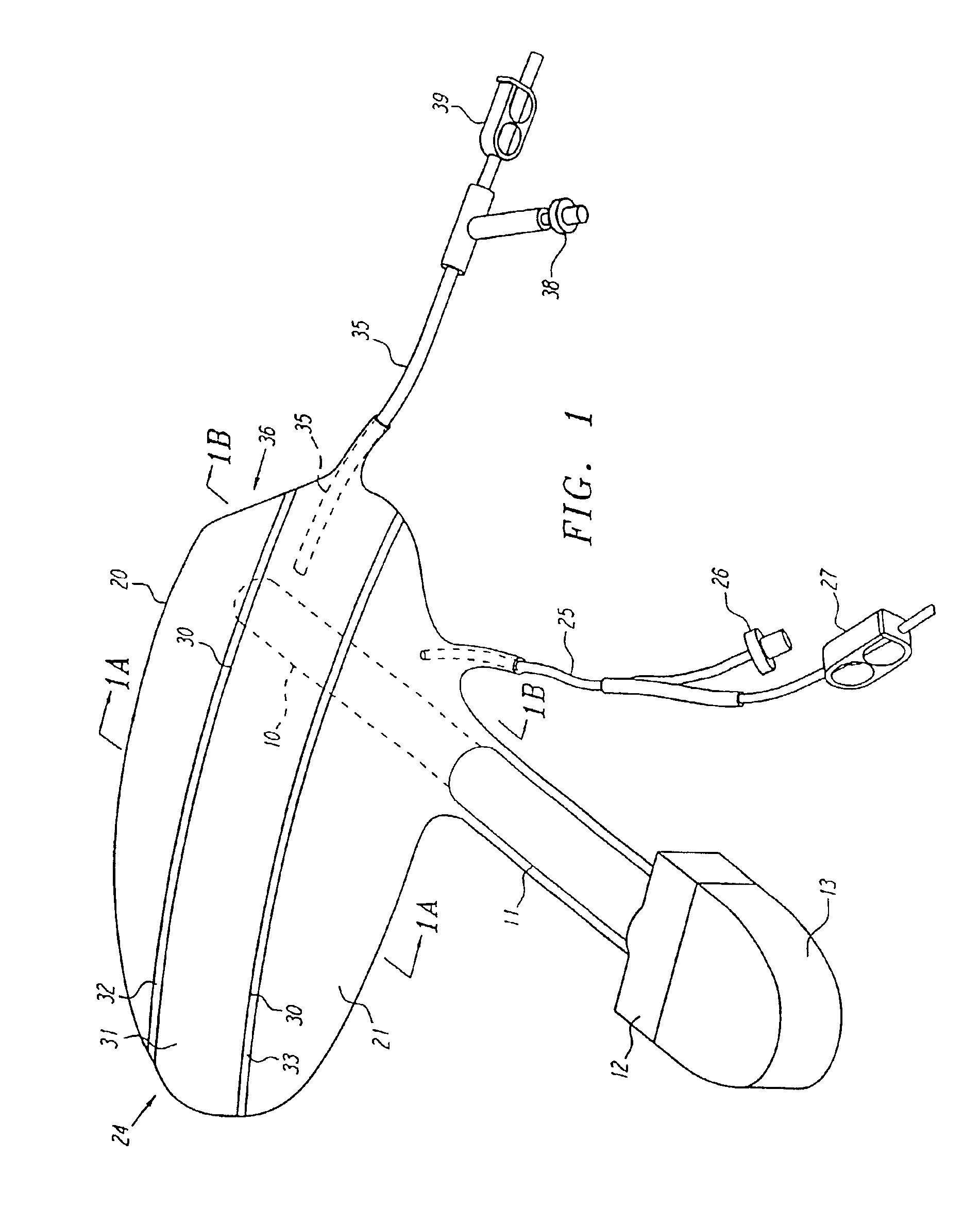 Method and apparatus for combined dissection and retraction
