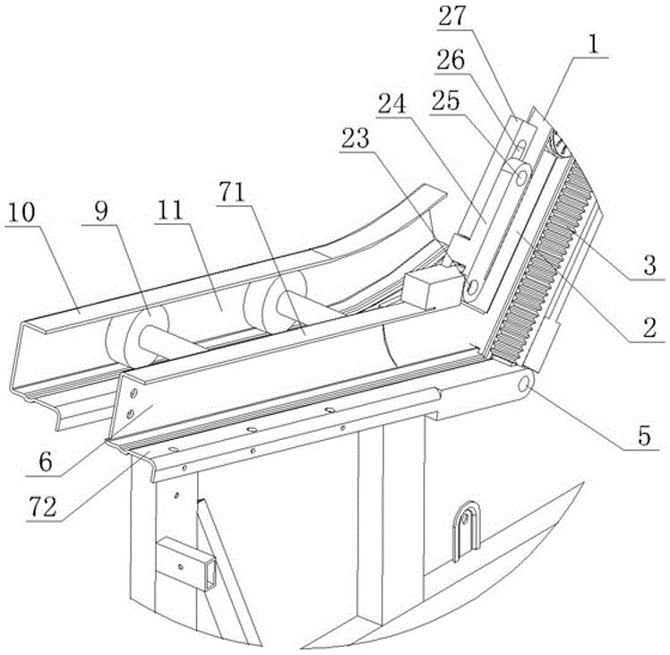 Large-stroke massage chair