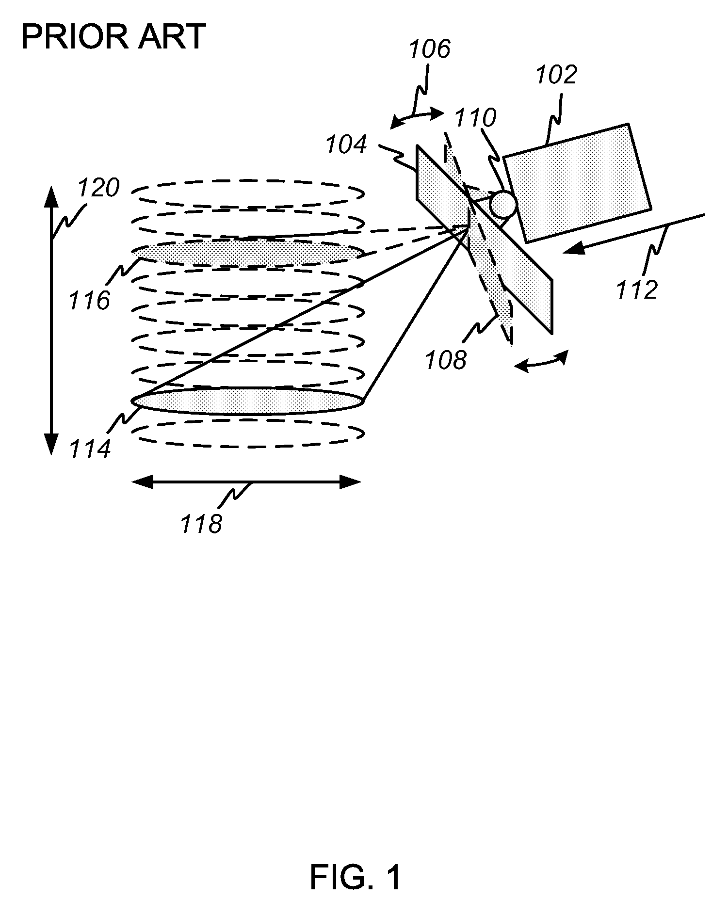 Apparatus and method for radar imaging by measuring spatial frequency components