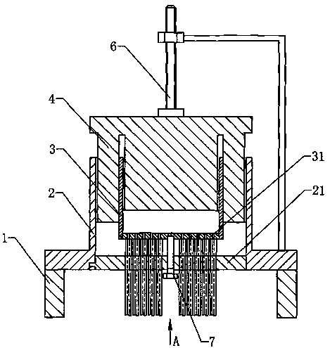 Filled noodle making machine