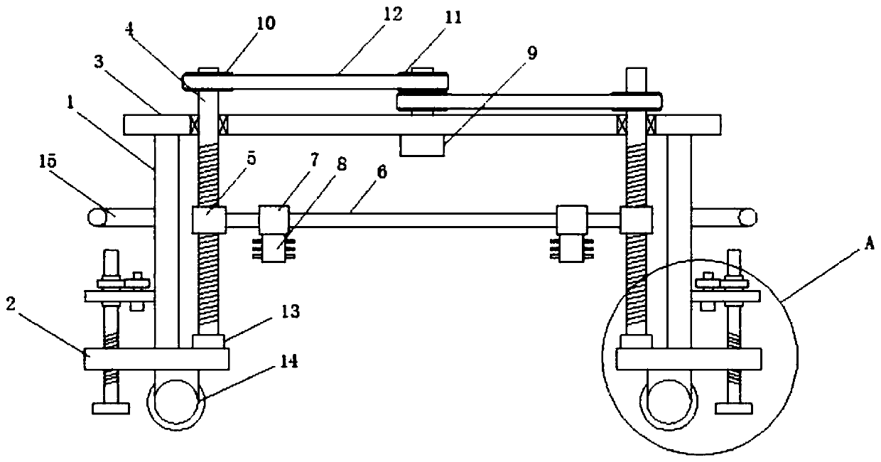 Pipeline transportation and hoisting device for water conservancy projects