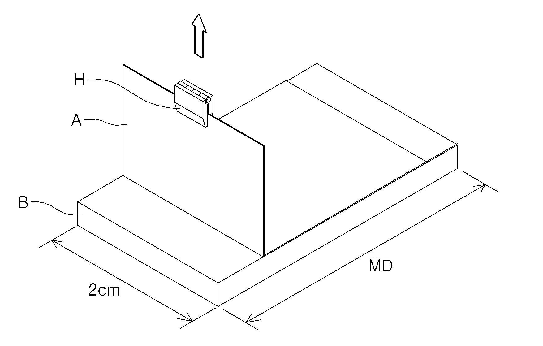 Stretched laminate, method of manufacturing thin polarizer, thin polarizer manufactured by the method, and polarizing plate including the thin polarizer