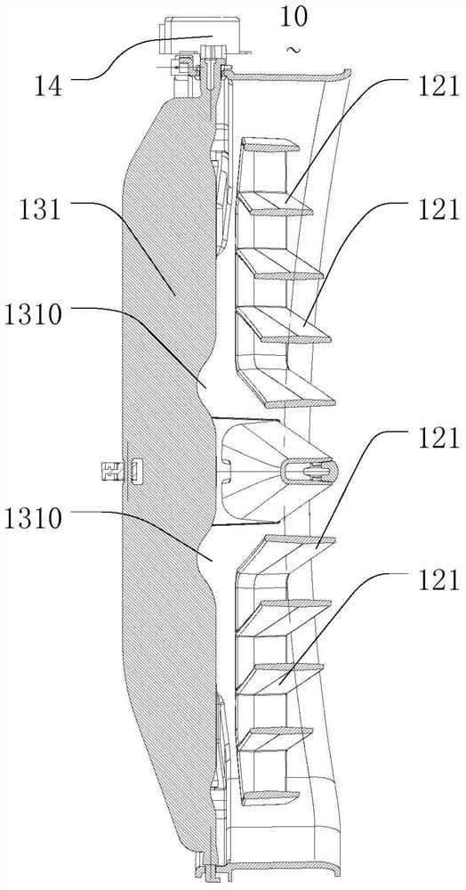 Air guide device and air conditioner