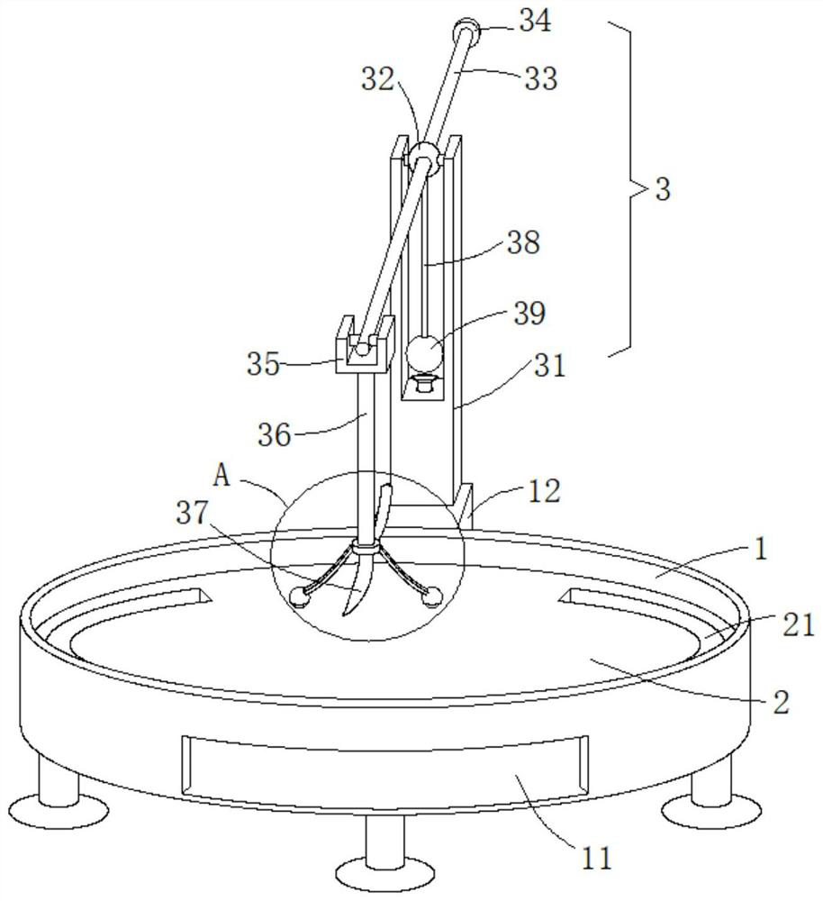 Cutting and engraving device based on paper cutting process and cutting and engraving method thereof