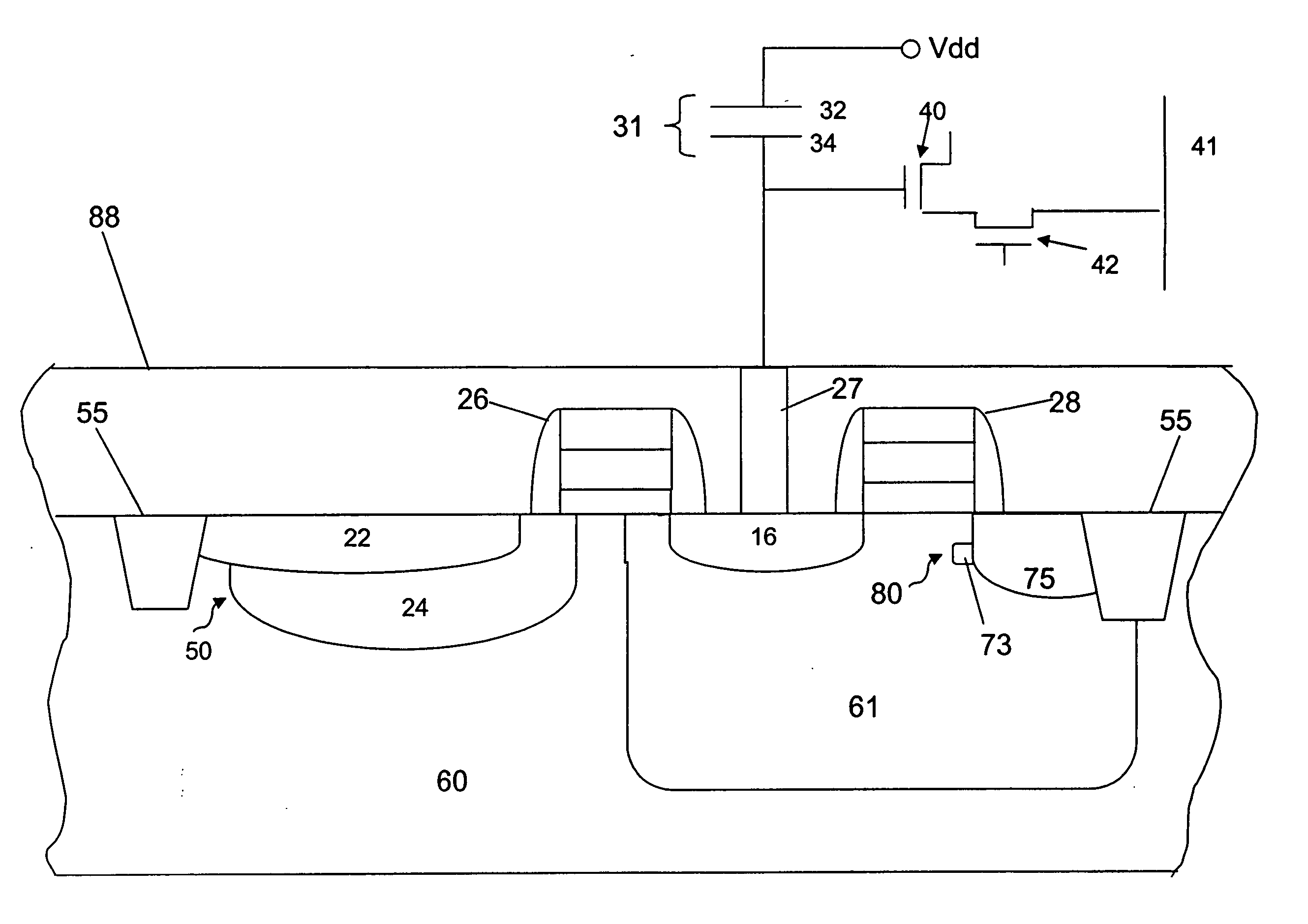 Method and apparatus for reducing imager floating diffusion leakage