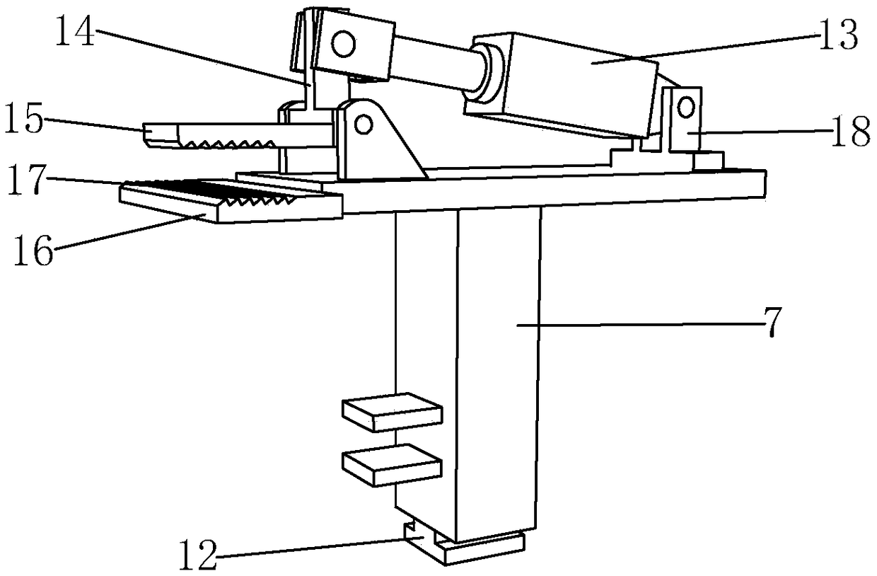 Operation platform for cooker panel machining