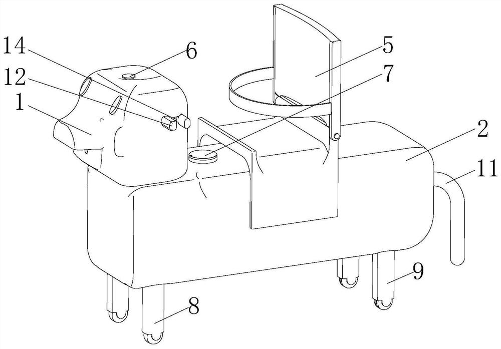 Multifunctional simulation mechanical animal