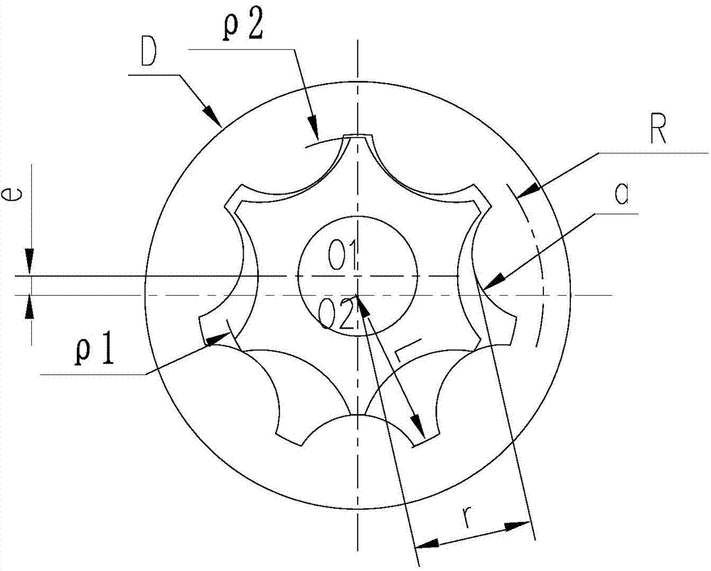 Method for designing and manufacturing cycloid rotor pump