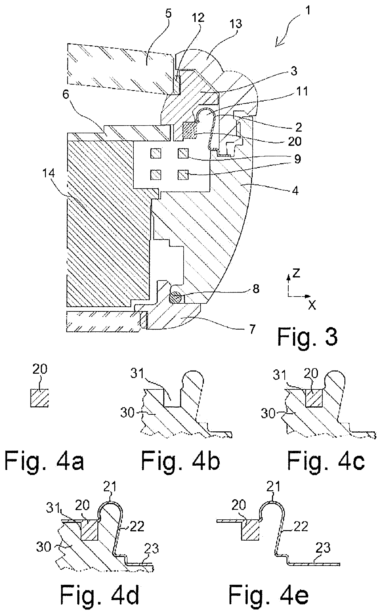 Striking or musical watch provided with at least one acoustic radiating membrane and method for manufacturing the membrane