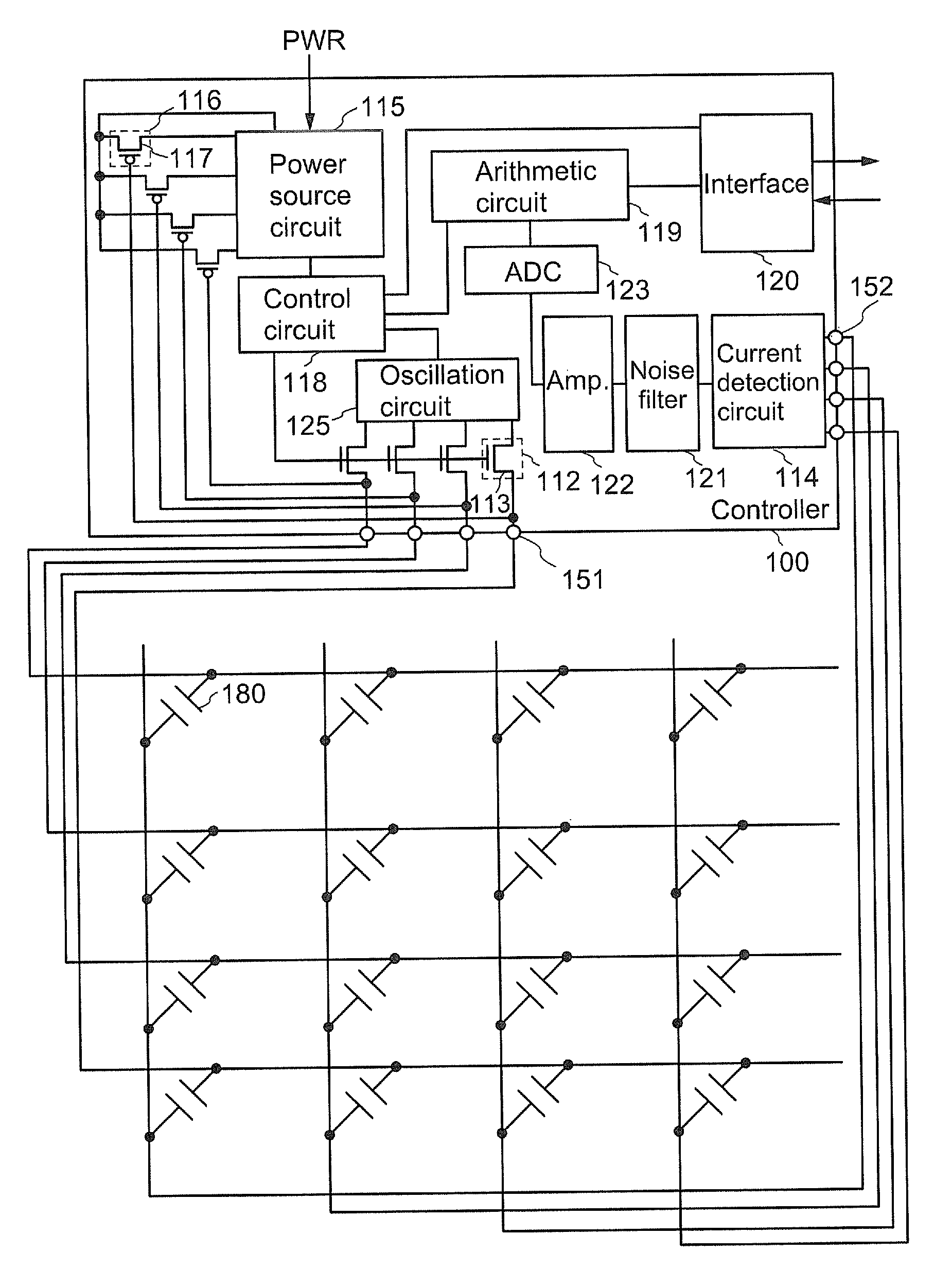 Electronic device with controller and touch panel for rapid restoration from power-saving mode