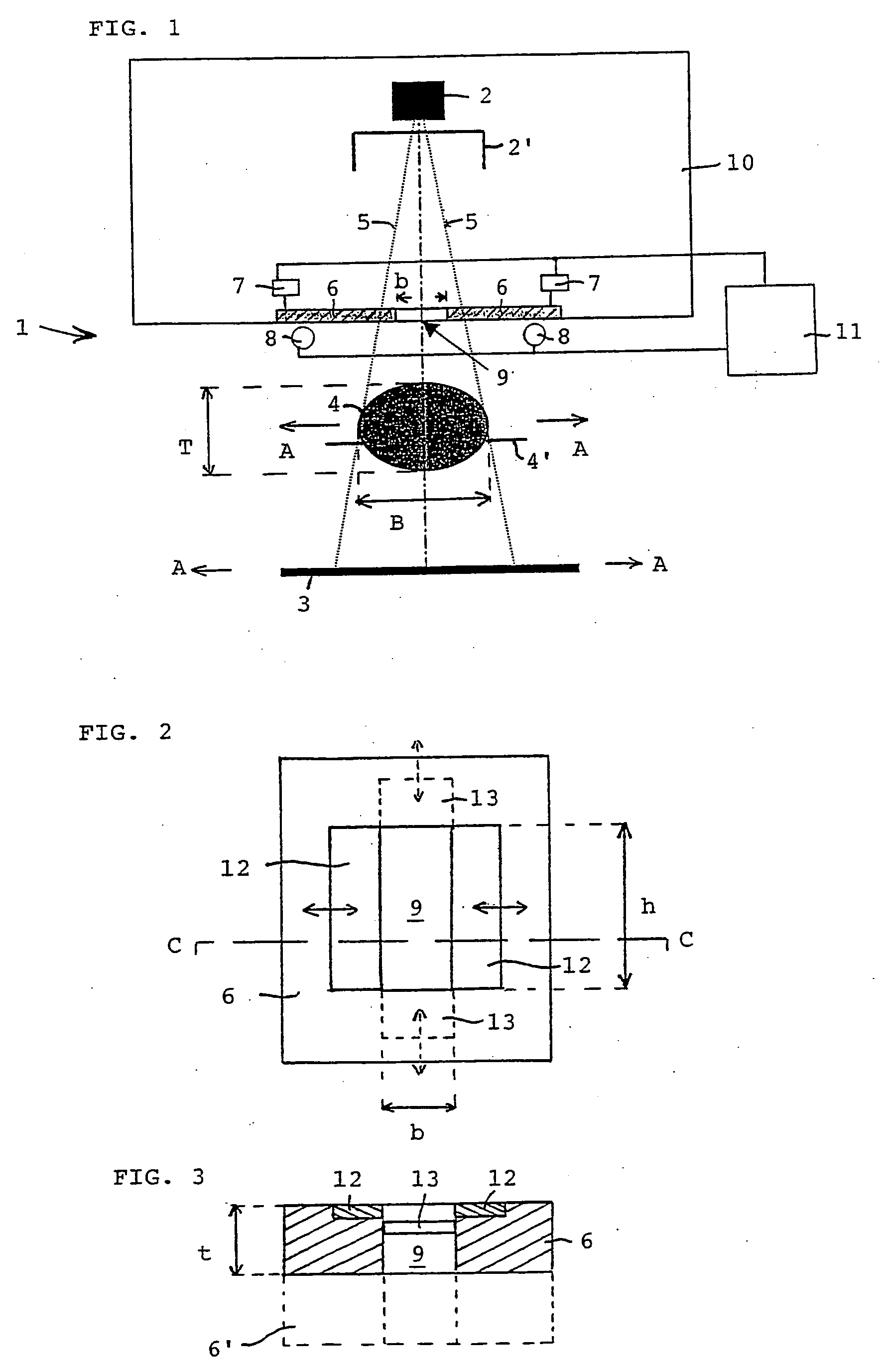 Method and device for the recording of objects
