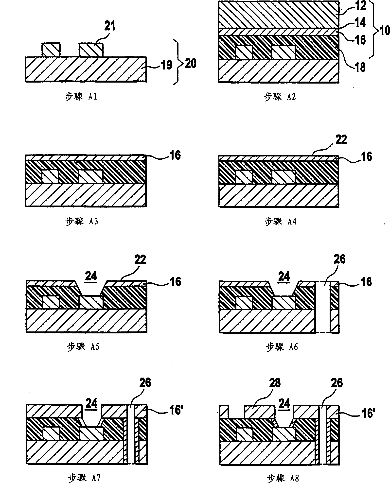 Method for mfg multilayer printed circuit board and composite foil for use therein